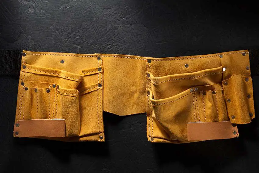 Customizable Pocket Features for Framing Tool Belts