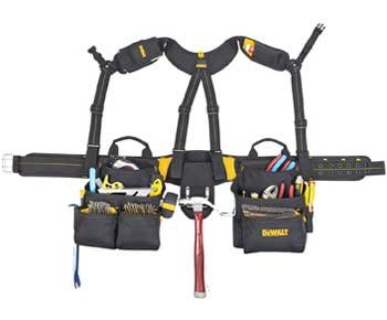 DEWALT-DG5617-20-Pocket-Pro-Framer's-Combo-Apron-Tool-Belt-and-Yoke-style-Suspenders