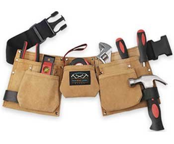 AllwaySmart Real Leather Kids Tool Belt for Kids