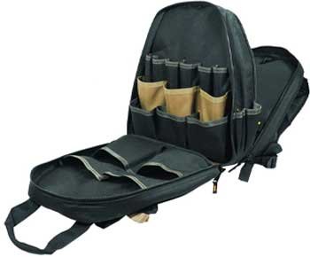 CLC-Custom-Leathertcraft-1134-Carpenter's-Tool-Backpack,-44-Pockets,-Padded-Back-Support