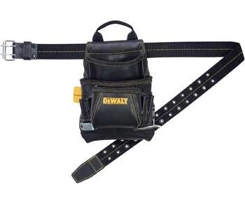 DEWALT-DG5433-Tool-Bag,-10-Pocket,-Top-Grain-Leather