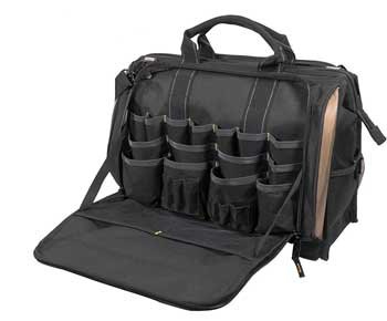 CLC-Custom-LeatherCraft-1539-Multi-Compartment-50-Pocket-Tool-Bag